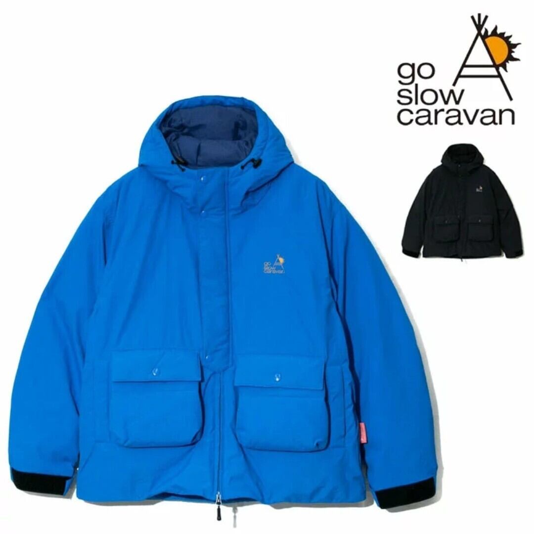 goslowcaravan マットナイロンパディングJK（ブルー）