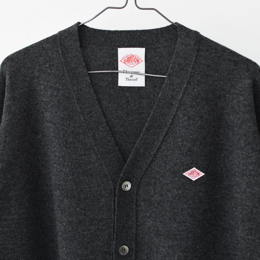 DANTON [ダントン] M V NECK CARDIGAN [DT-D0030LMW] Vネック