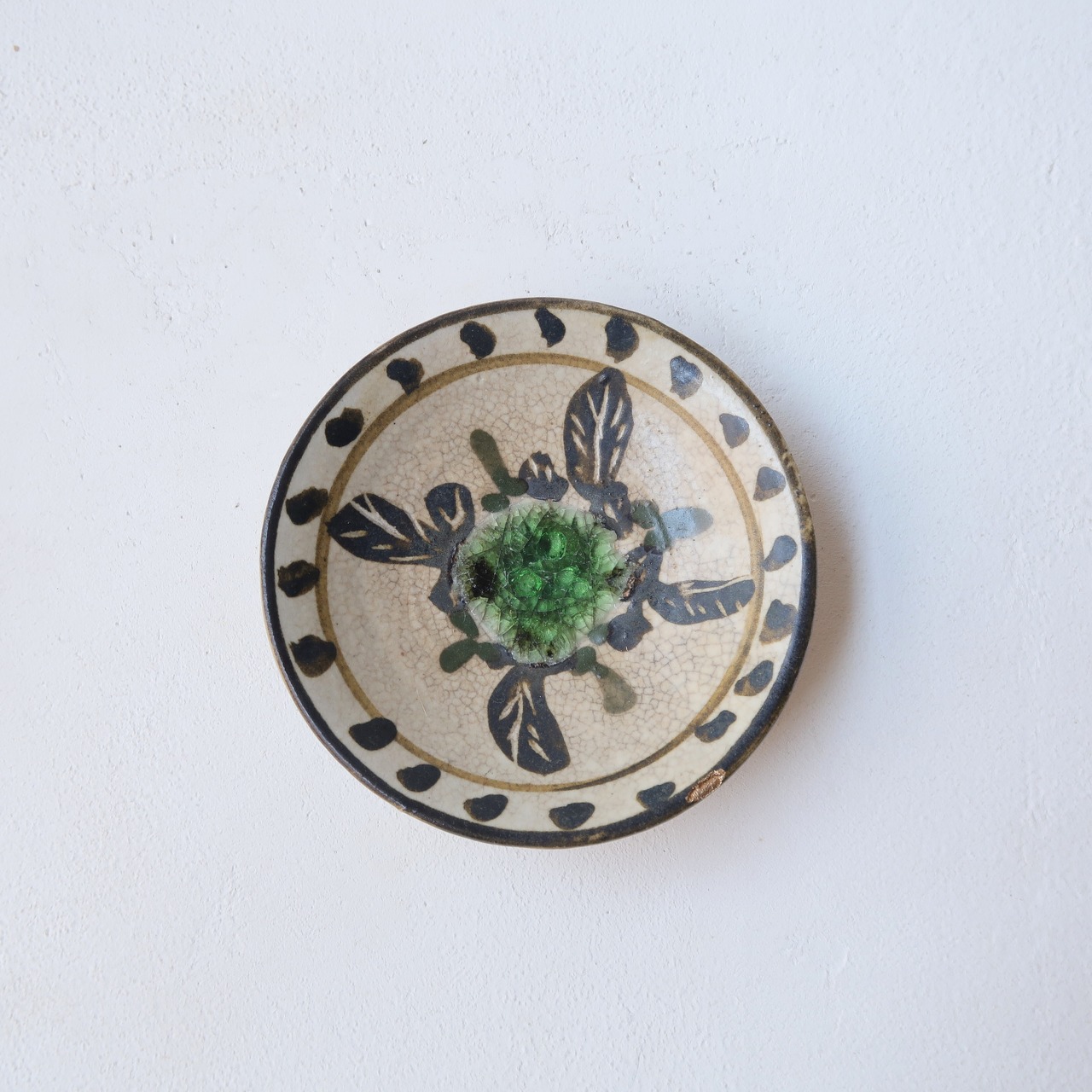 ガラスだまりの小皿