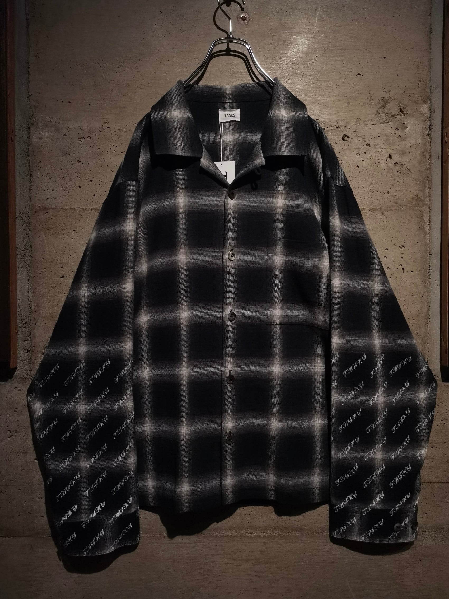 ROTTWEILER ROTTWEILER 「OPEN COLLAR OMBRE SHIRTS」 OPEN COLLAR