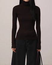 Turtle neck Tops T20417