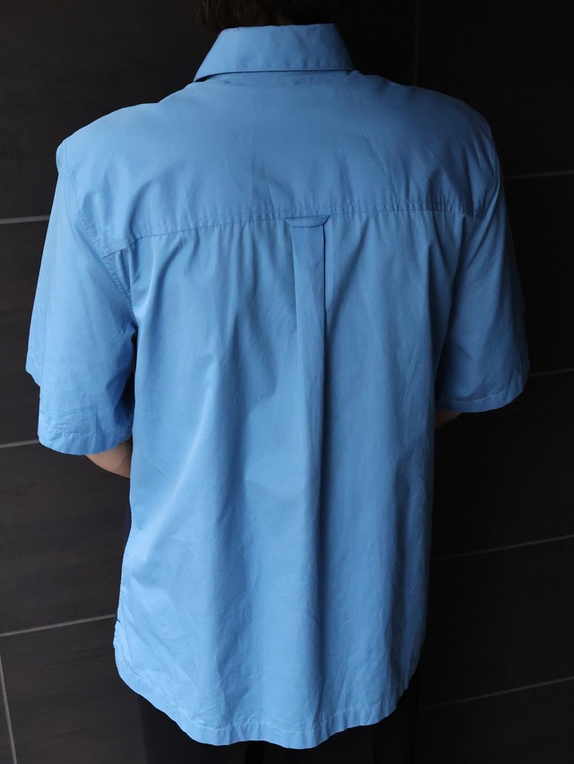 【stella mccartney】oversize bicolor shirt