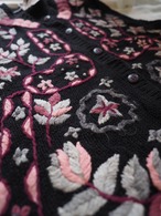 1990’s Christopher Banks Hand Embroidered Knit Vest／S