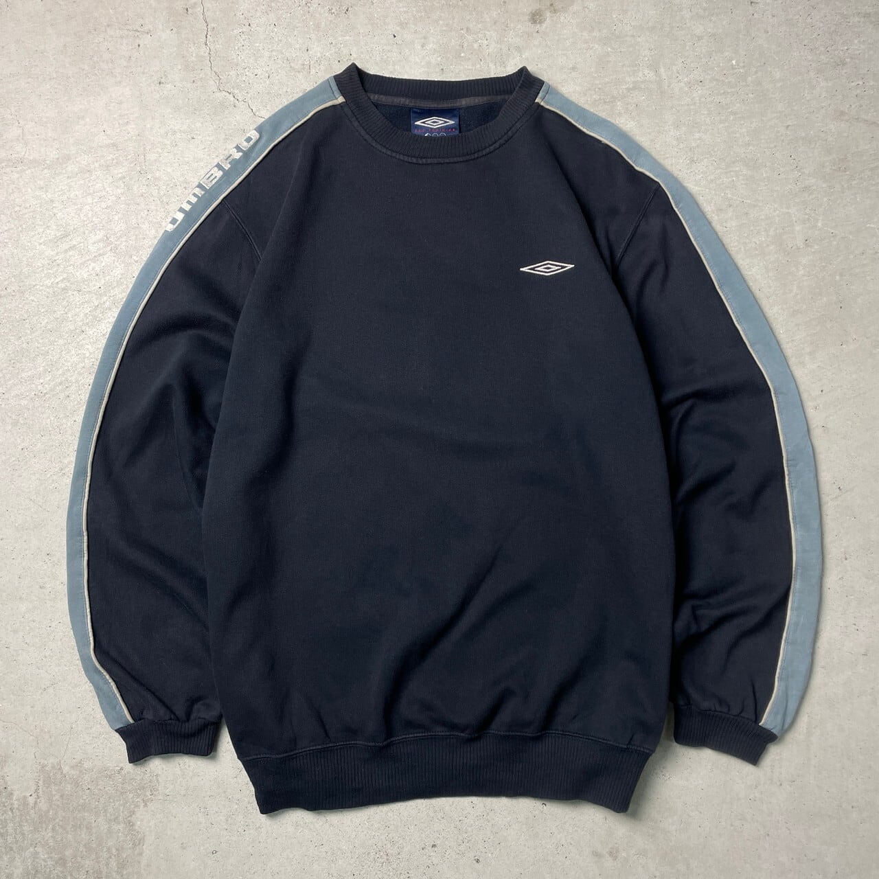 90年代 UMBRO アンブロ サイドライン ロゴ刺繍 スウェットシャツ 