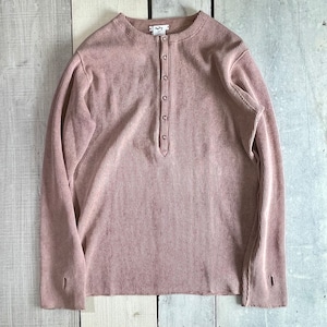 Saby / WAFFLE HN tee shirts / rust pink