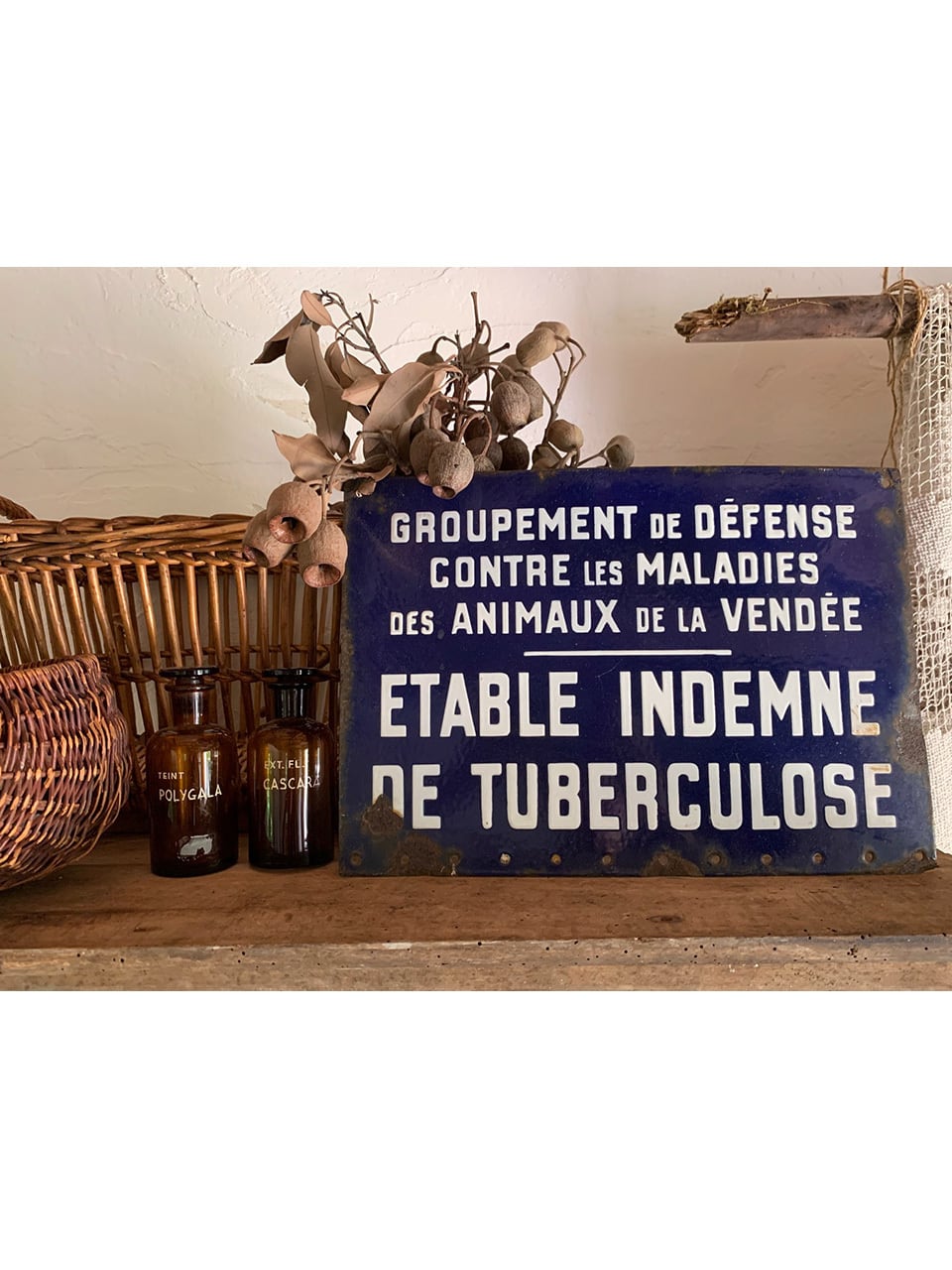 ホーロープレート la Vendée 看板 サイン | Brocante de La