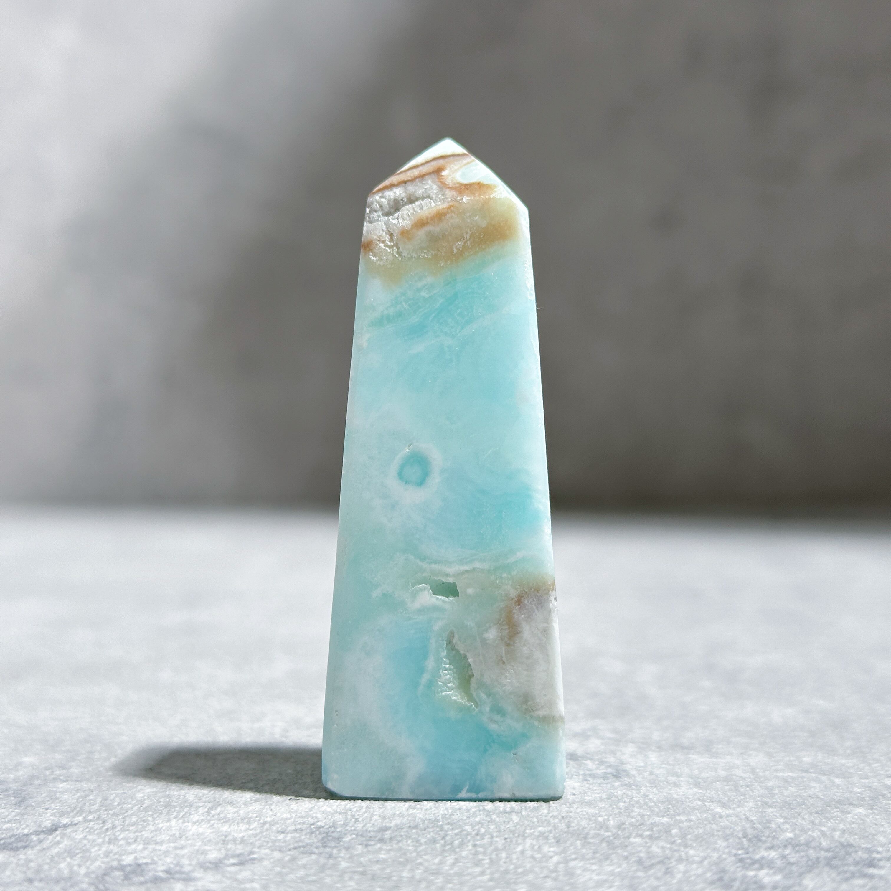 オーシャングリーンカルサイト タワー31◇ Ocean Green Calcite