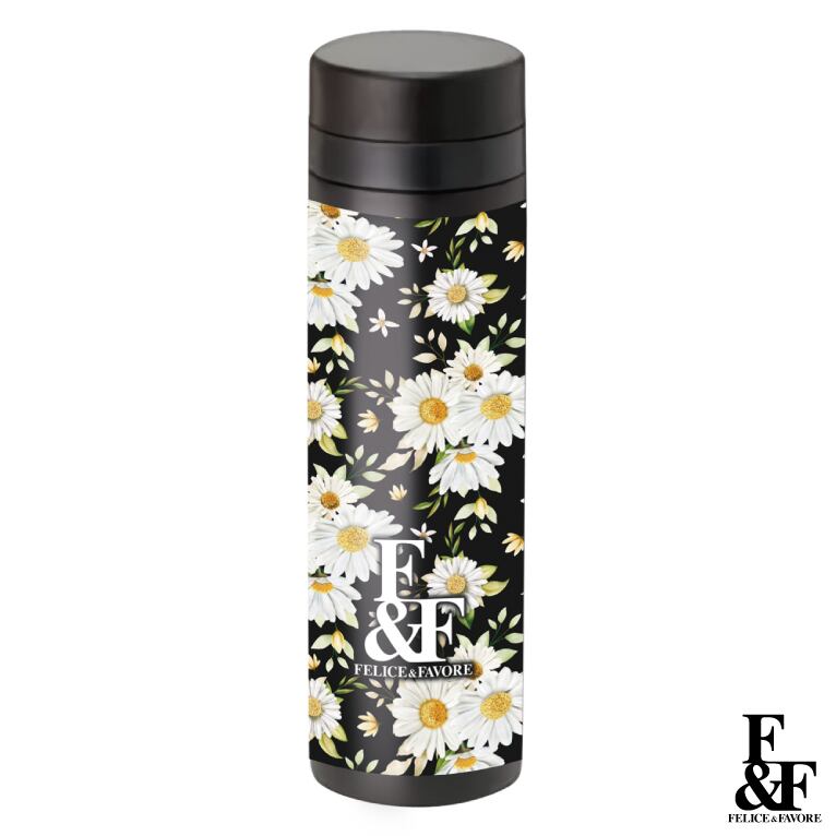 500ml ドリンクボトル ボトル ドリンク ステンレス 水筒 保温 保冷 花