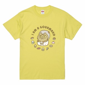 GourmandアルTシャツライトイエロー★受注生産★