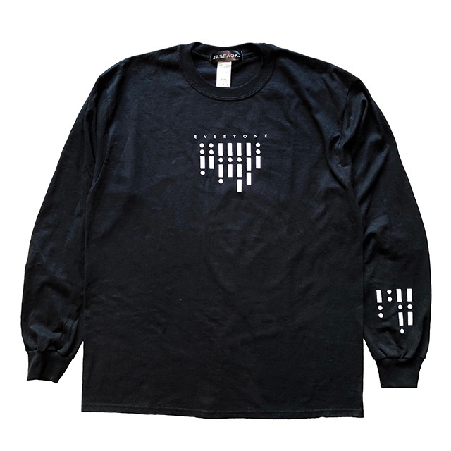 Segnale Long Sleeve Tee (JFK-019) - Black