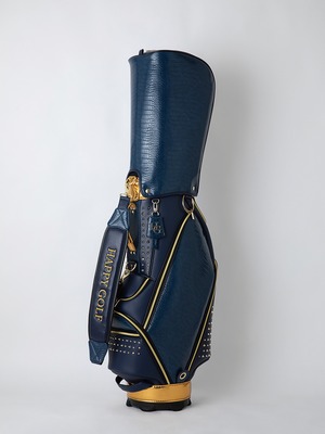 クロコダイルキャディバッグブルーモデル