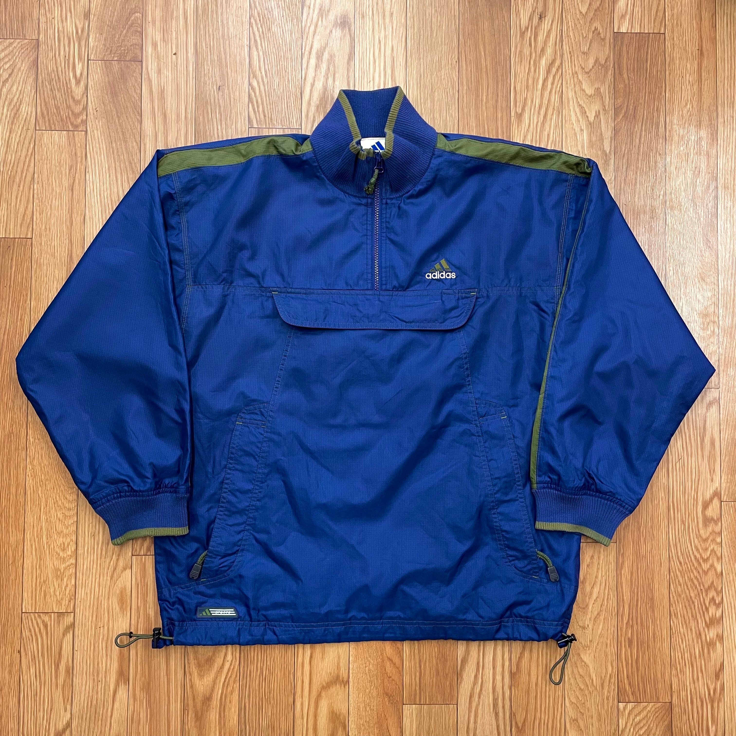 90's adidas プルオーバーナイロンジャケット | frshakozaki