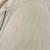 Dance With Dragon ダンスウィズドラゴン Vネック ストレッチ 長袖Tシャツ カットソー 2 /ホワイト/ゴルフ
