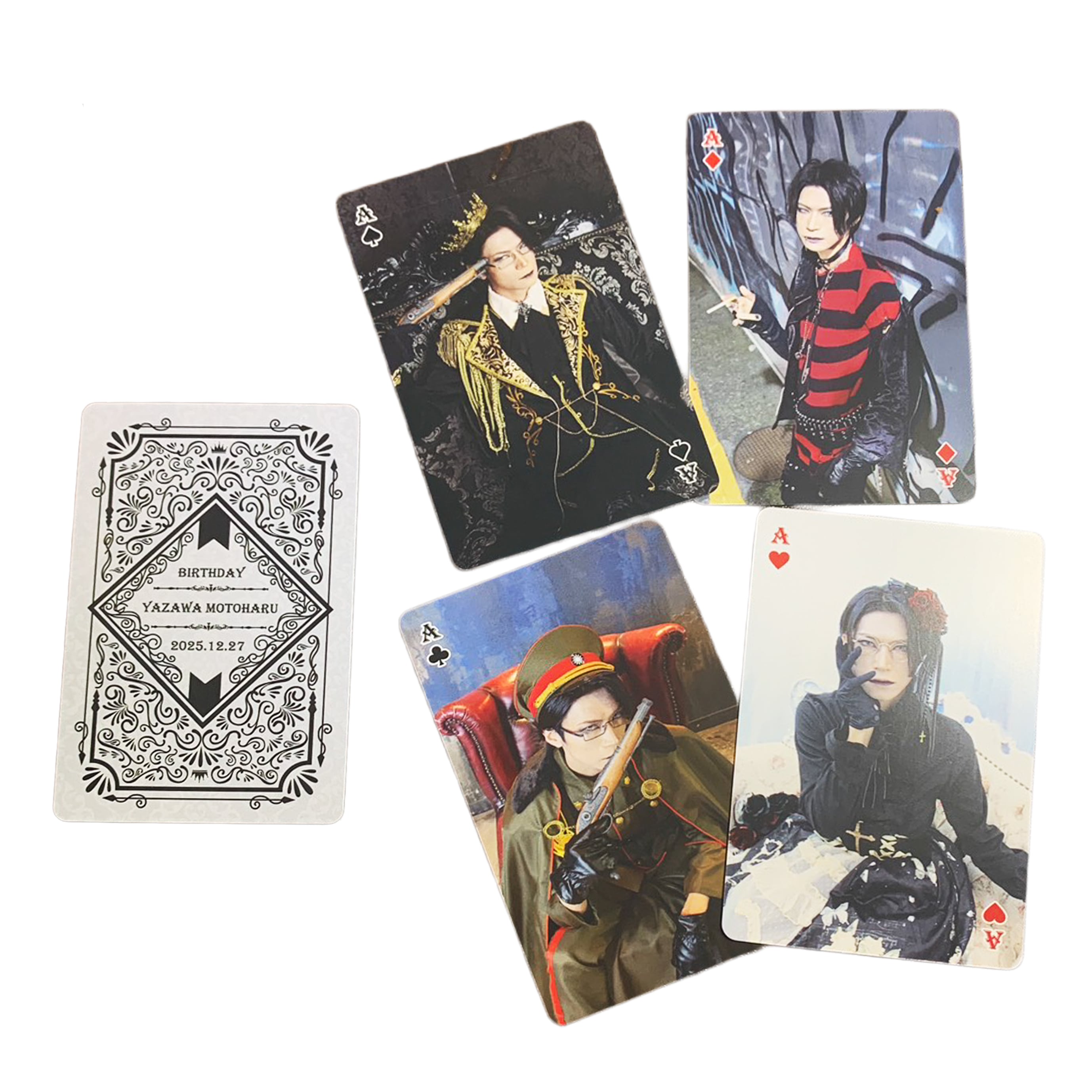トランプ風ブロマイド3枚セット】全54種 当たりつき 【矢沢 もとはる