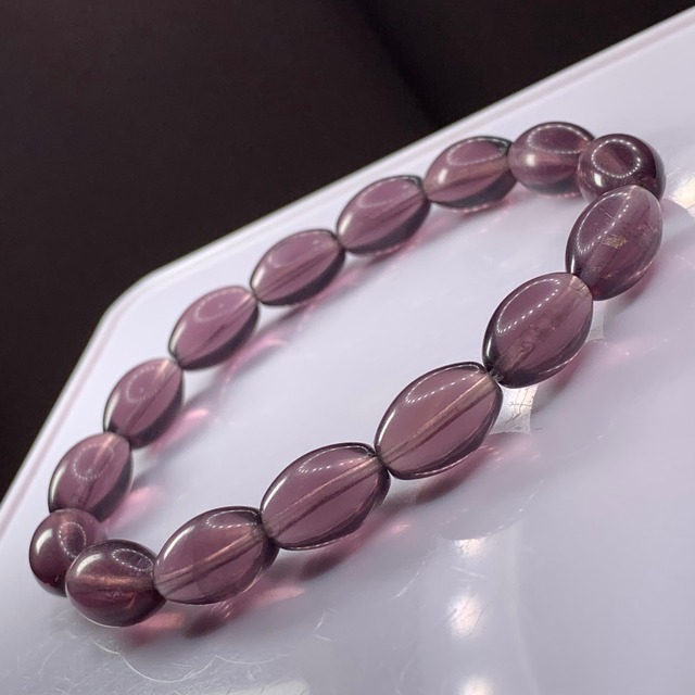 希少カラー✩大人可愛いフローライトブレスレットーRICEー