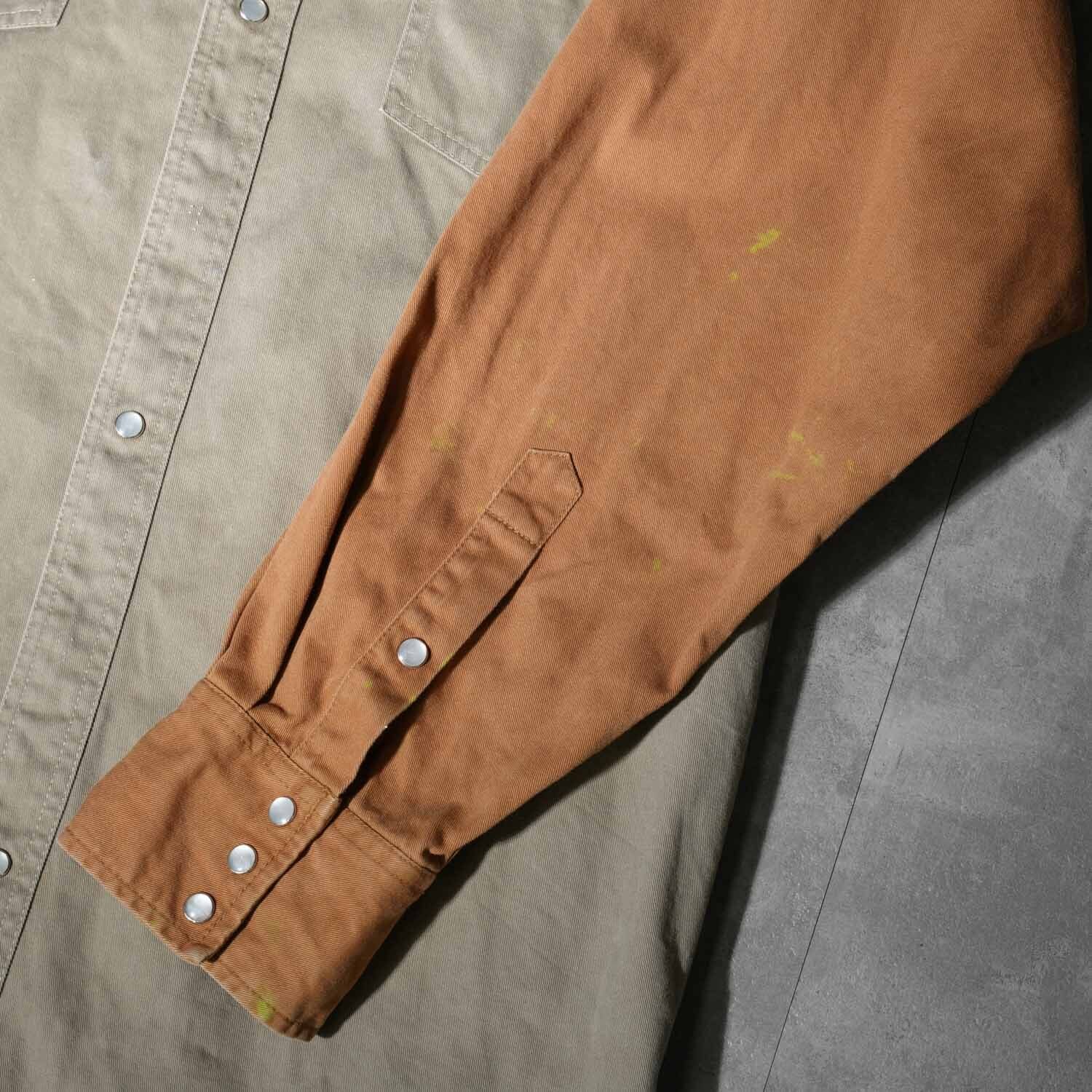 Carhartt】Two-Tone Western Work Shirt / カーハート ウエスタン
