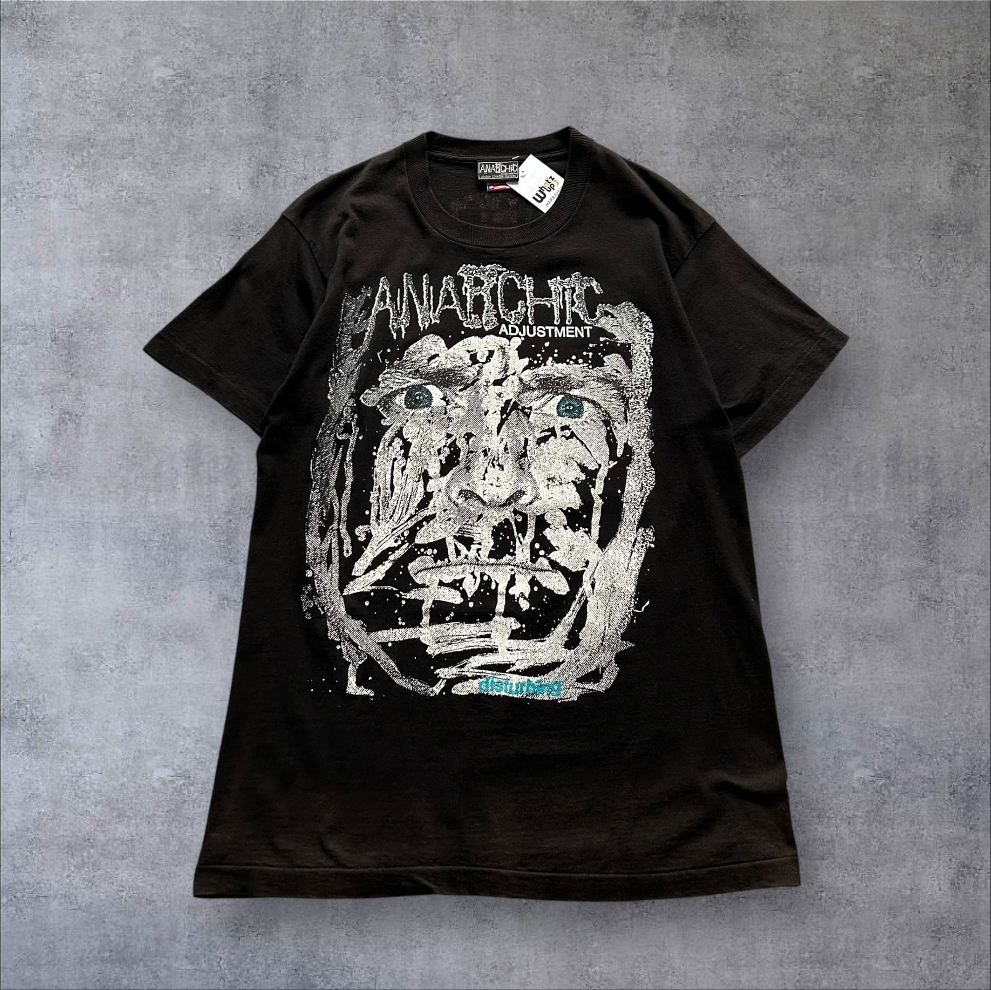 anarchic adjustment 初期パンク Tシャツ anarchic adjustment 初期パンク Tシャツ