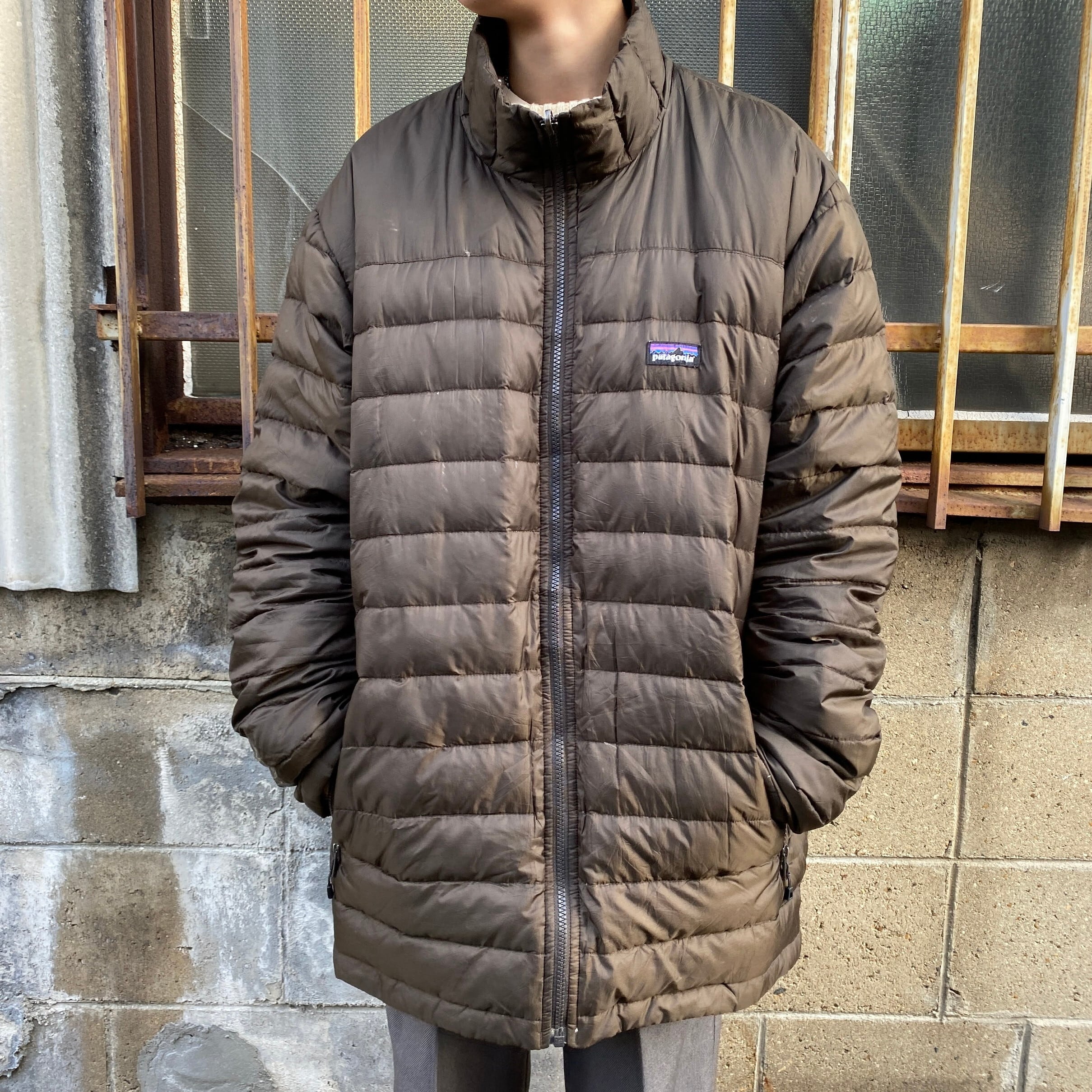 Patagonia 動物柄ダウンコート 3T patagonia(パタゴニア 