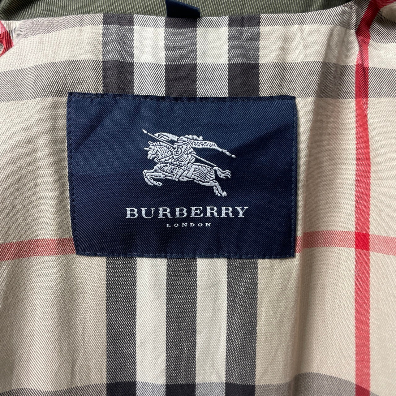 BURBERRY LONDON バーバリー コットンツイル ハンティングジャケット 