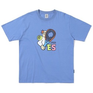 [YESEYESEE] Tennis Tee Sky Blue 正規品 韓国ブランド 韓国代行 韓国通販 韓国ファッション 半袖 T-シャツ