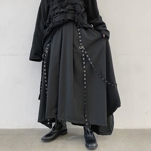 【UNISEX】Punk Gothic Wide Leg Pants / パンク ゴシック ワイドレッグ パンツ