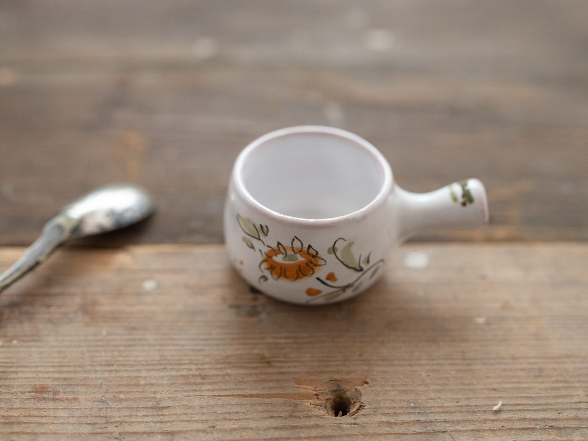 陶器の小さなクリーマー フランスアンティーク