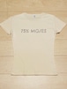 "75% MG/ES" / T-Shirt (Natural) / 6.2オンス CVC フライス