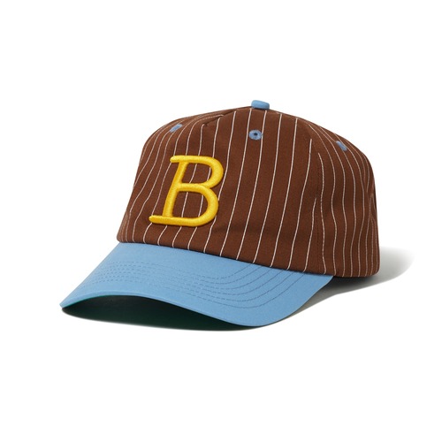 BUTTETRGOODS LEAGUE BASEBALL CAP BROWN / SKY BLUE