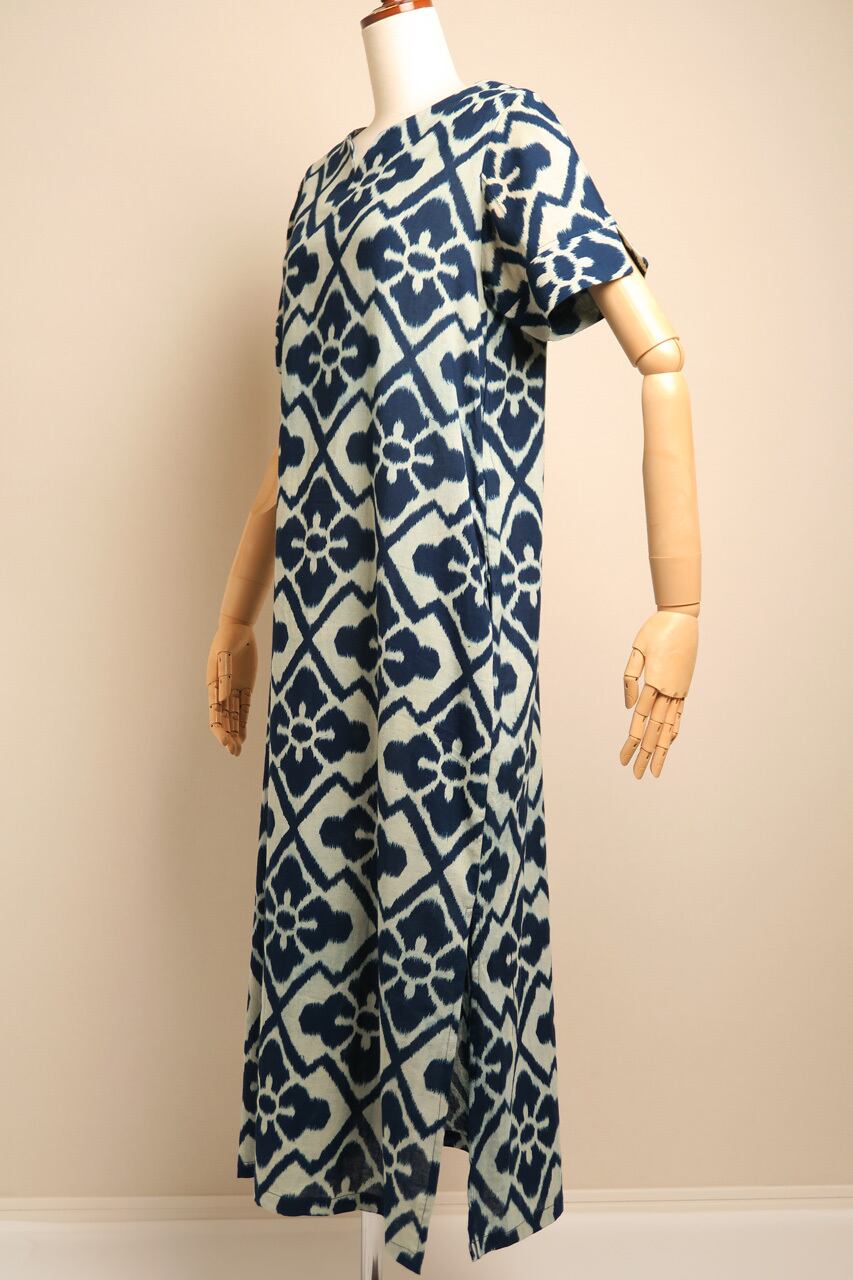 タイ藍染ワンピース Ethnic Beauty