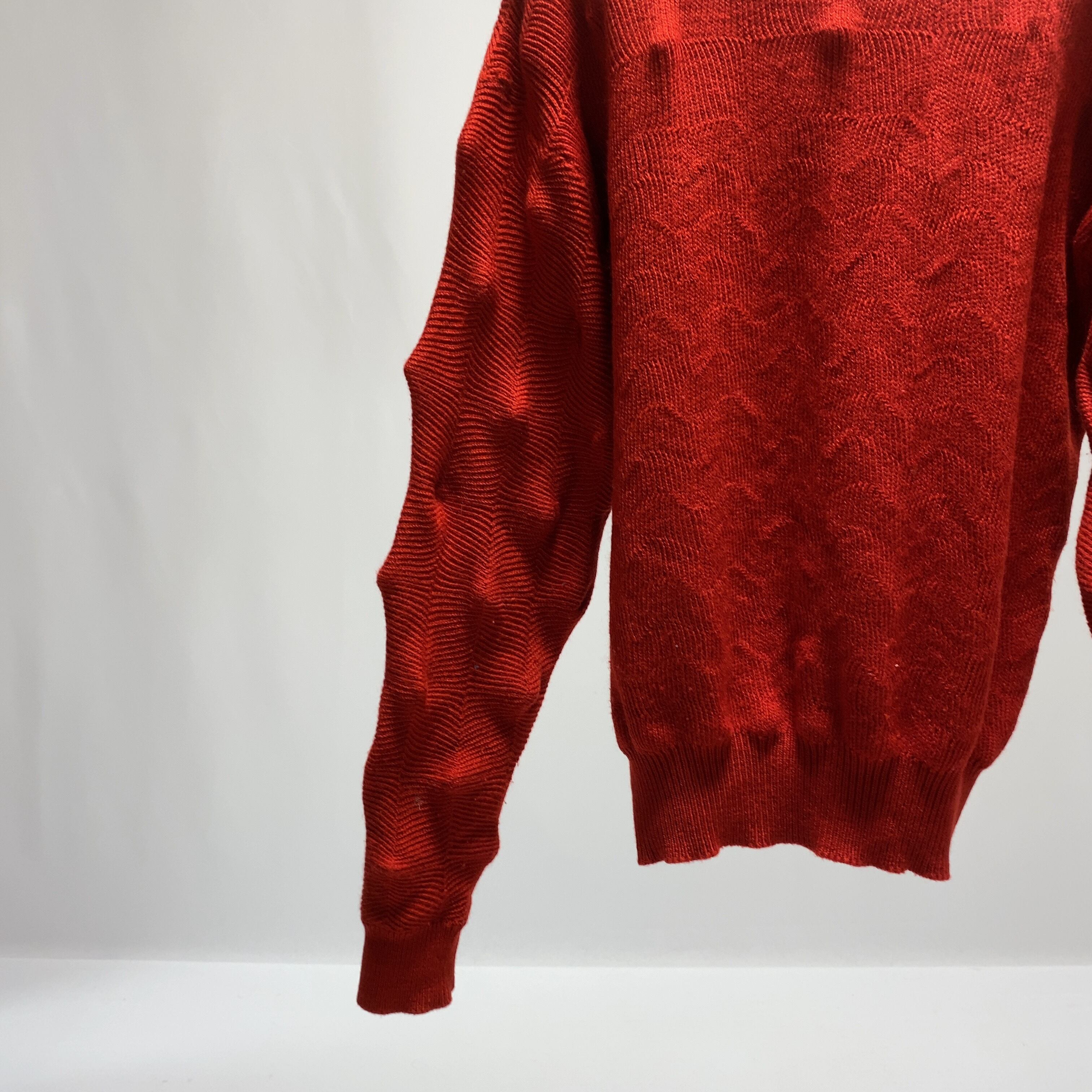 Issey Miyake / 80's Vintage Design Wool Sweater / Made in Japan 