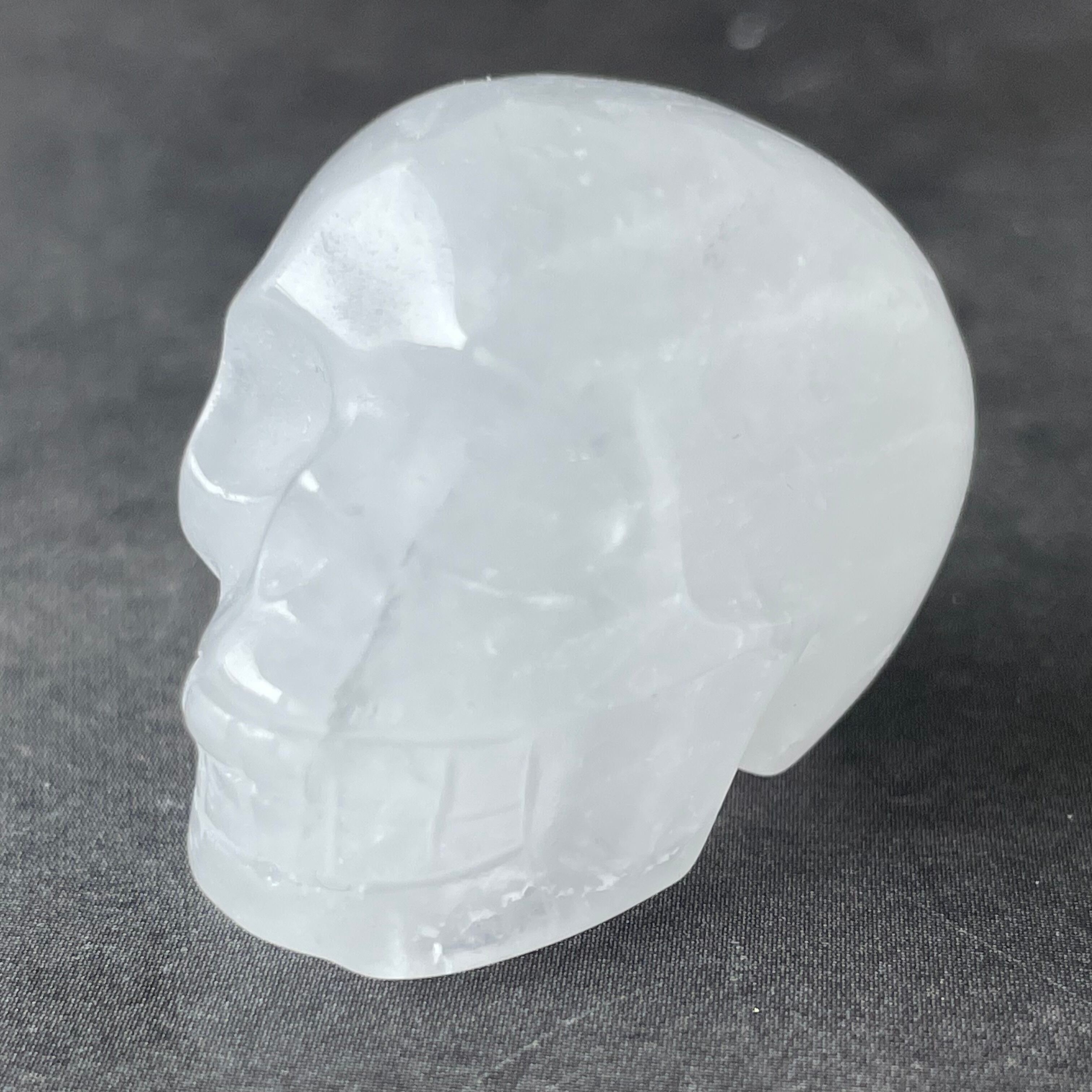 パイライトインクォーツスカル