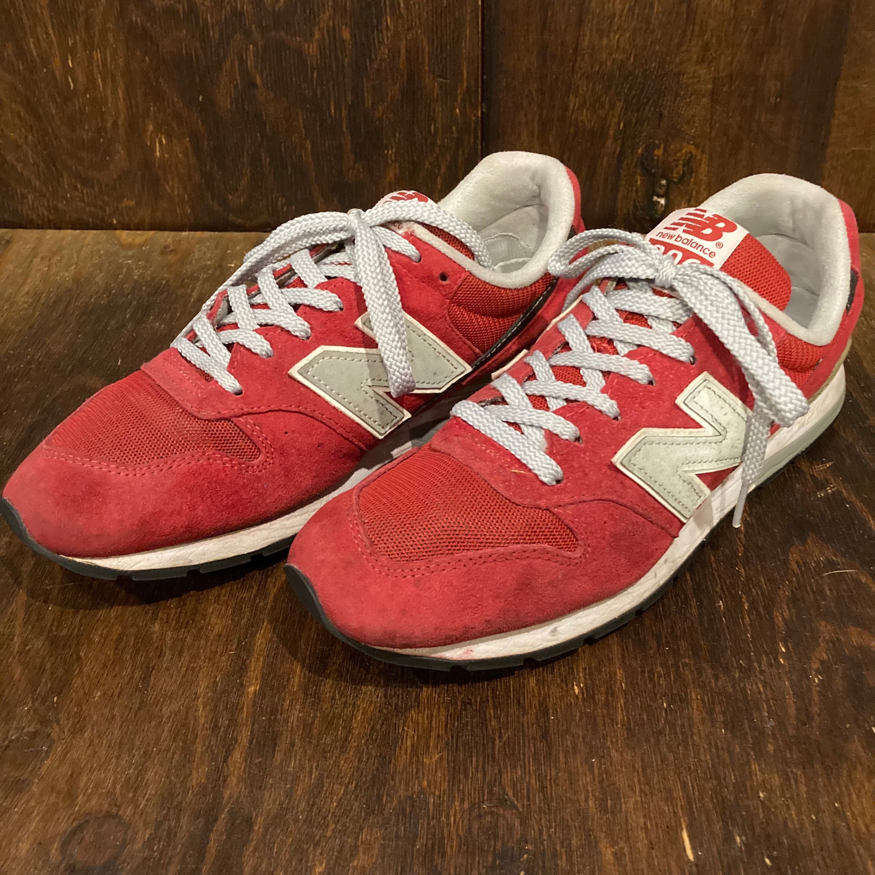 NEW BALANCE ニューバランス 996 スニーカー 26cm 赤 MRL996AR ...