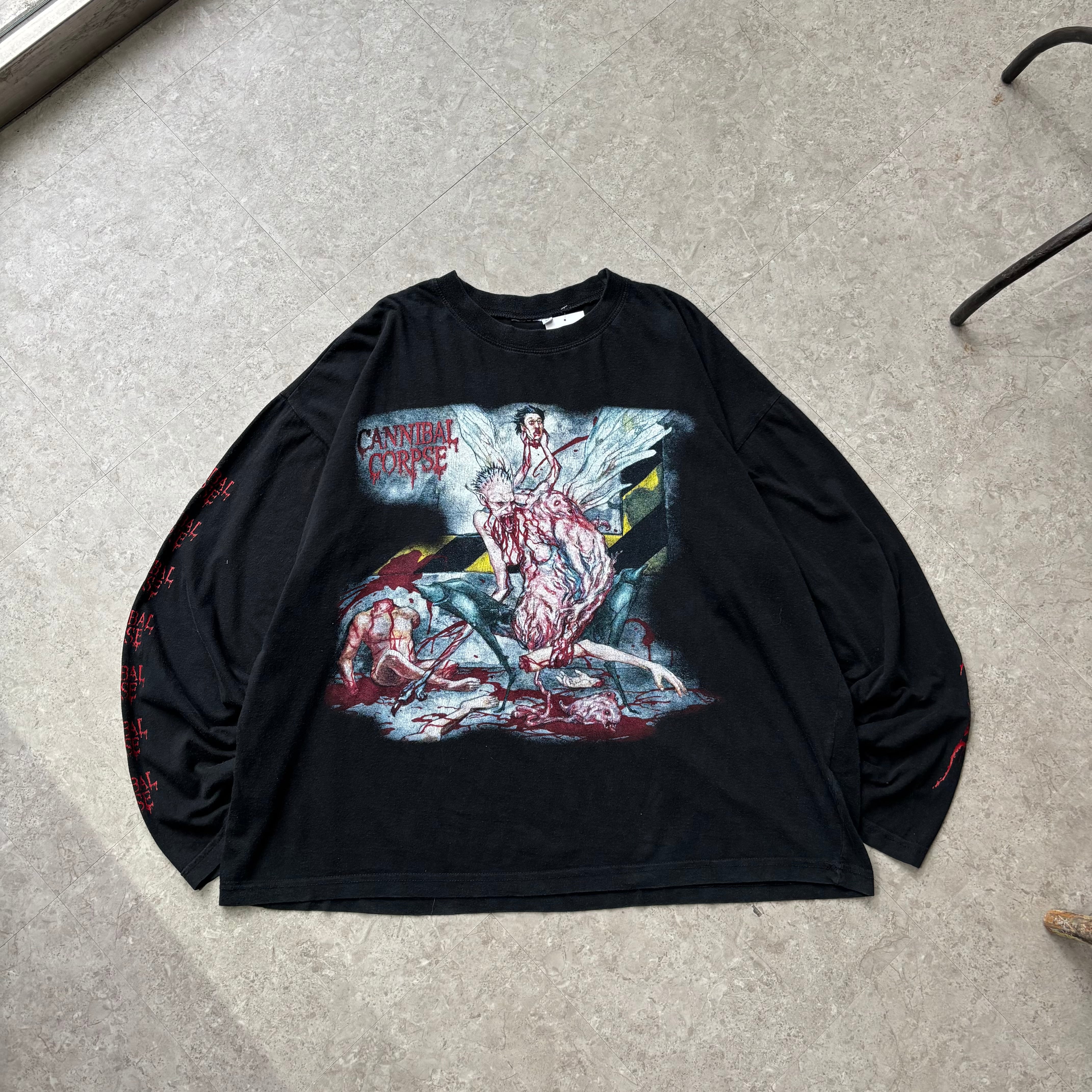 1999s Cannibal Corpse "Bloodthirsty Tour" L/S T-shirt 【仙台店】