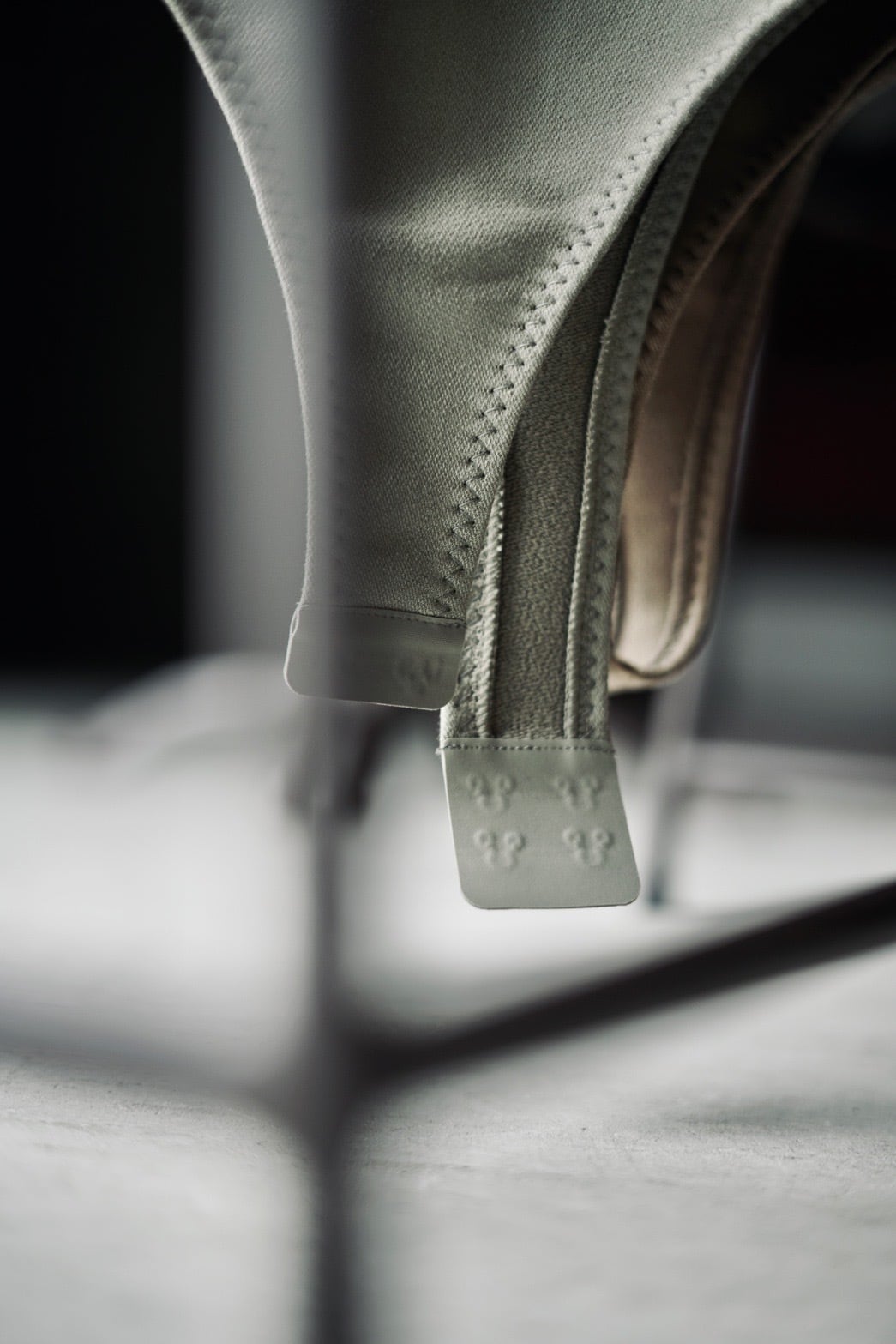 FUMIKA_UCHIDA / FRENCH TERRY HALF-ZIP BODYSUIT ( SAGE, MOCHA