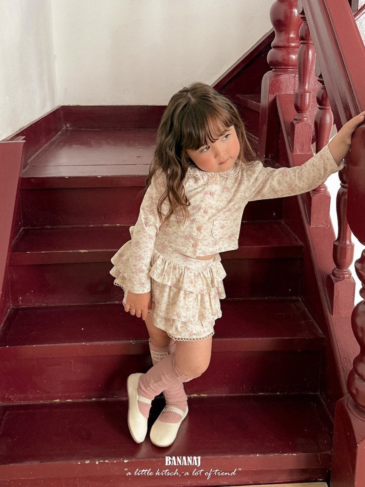 韓国子供服 / BANANA J / 26Autumn / ジェニースカート / 秋服 / キッズ *XS~JS*