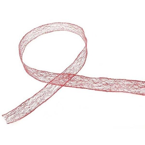 赤メッシュ(4)リボンロール