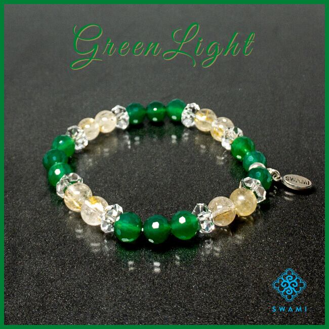 SWAMI スワミ ブレスレット グリーンライト