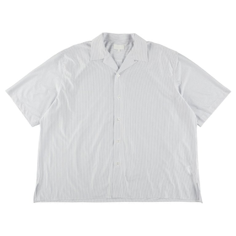LAST1】KANEMASA PHIL. 46G Stripe Ether Shirt(WHITE BLUE