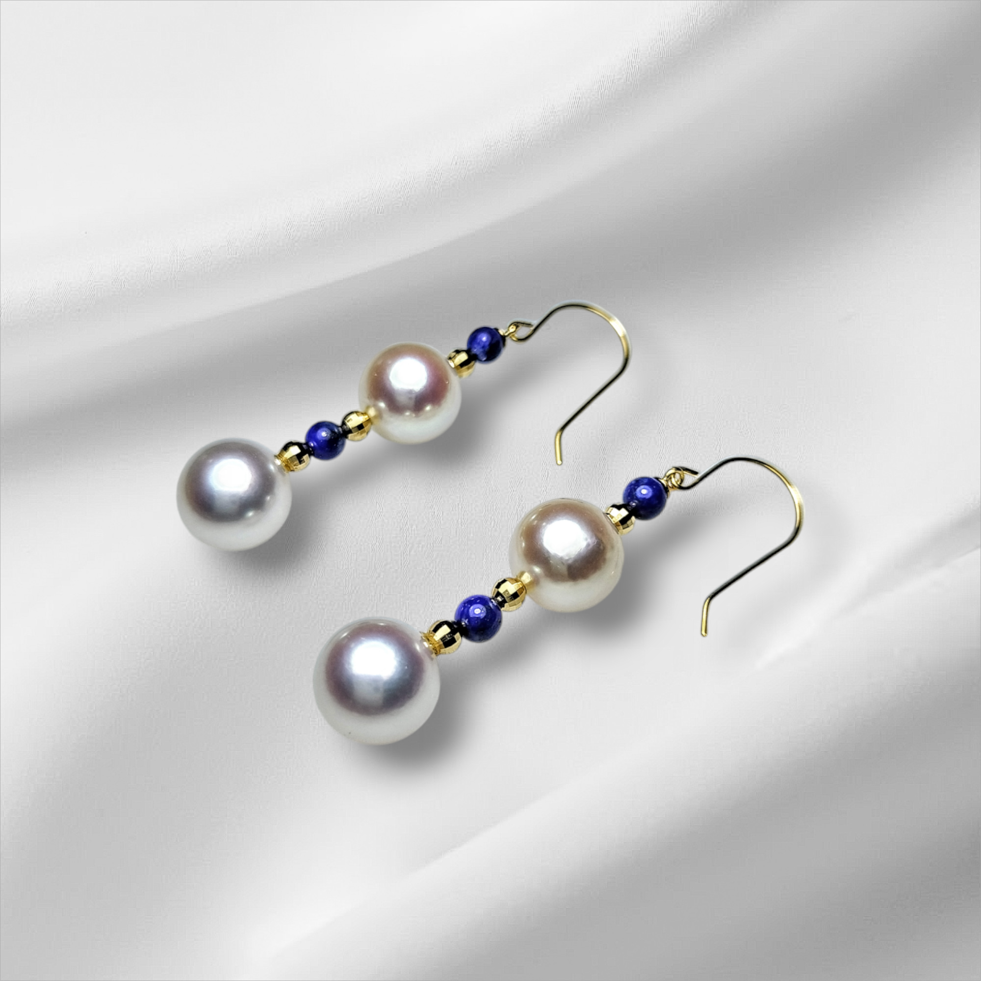 JQ4★高級 ダイヤモンド0.36ct K18 ピアス K18WG/K14WG ダイヤモンド ピアス 1.36CT