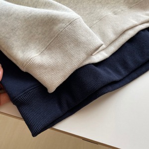 logo-embroidered lace sweatshirt　J00452