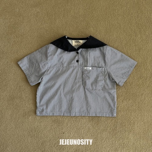【予約】JEJEUNOSITY セーラーストライプシャツ