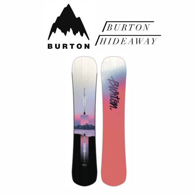 購入特典有り 22-23年モデル BURTON. HIDEAWAY. FLAT TOP バートン ハイダウェイ フラットトップ 21-22年モデル  フリーラン フリースタイル パーク カービング パウダー グラトリ スノーボード | select snowboard