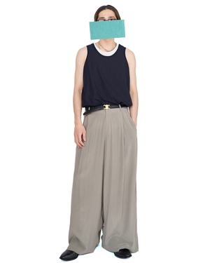 m's braque "TANK TOP〔NAVY jersey〕"