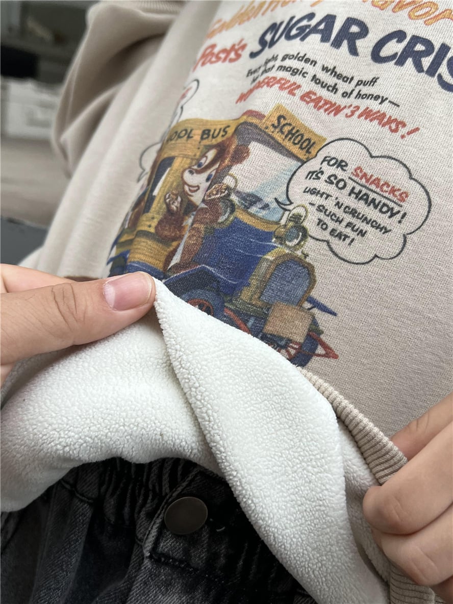 120cm SHUGARCRISP裏起毛トレーナー