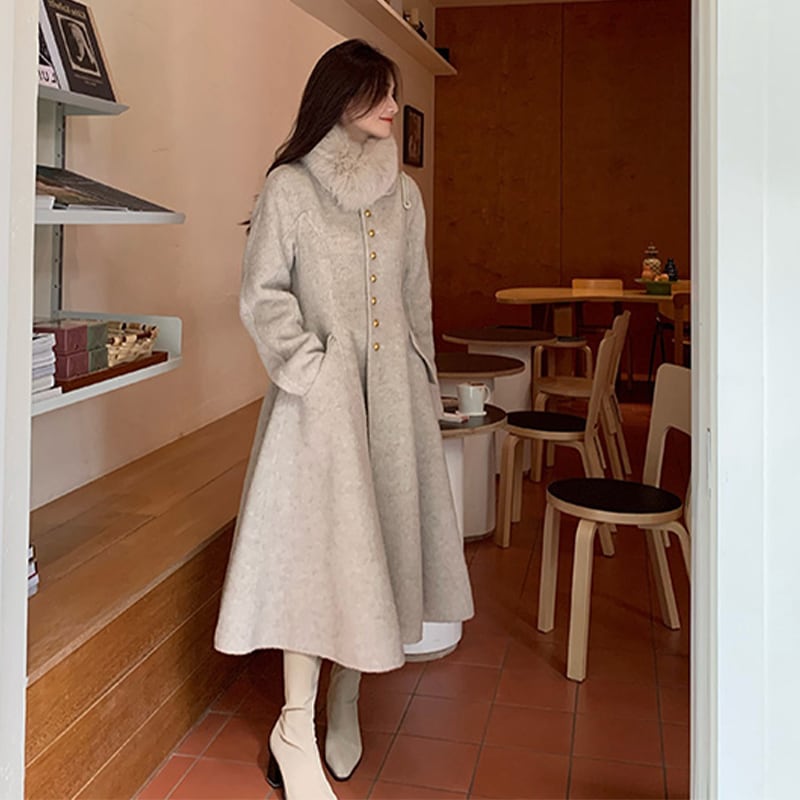 Airi Styleシリーズ】アウター コート ワンピース Aライン OL Airi Styleシリーズ】アウター コート ワンピース Aライン OL