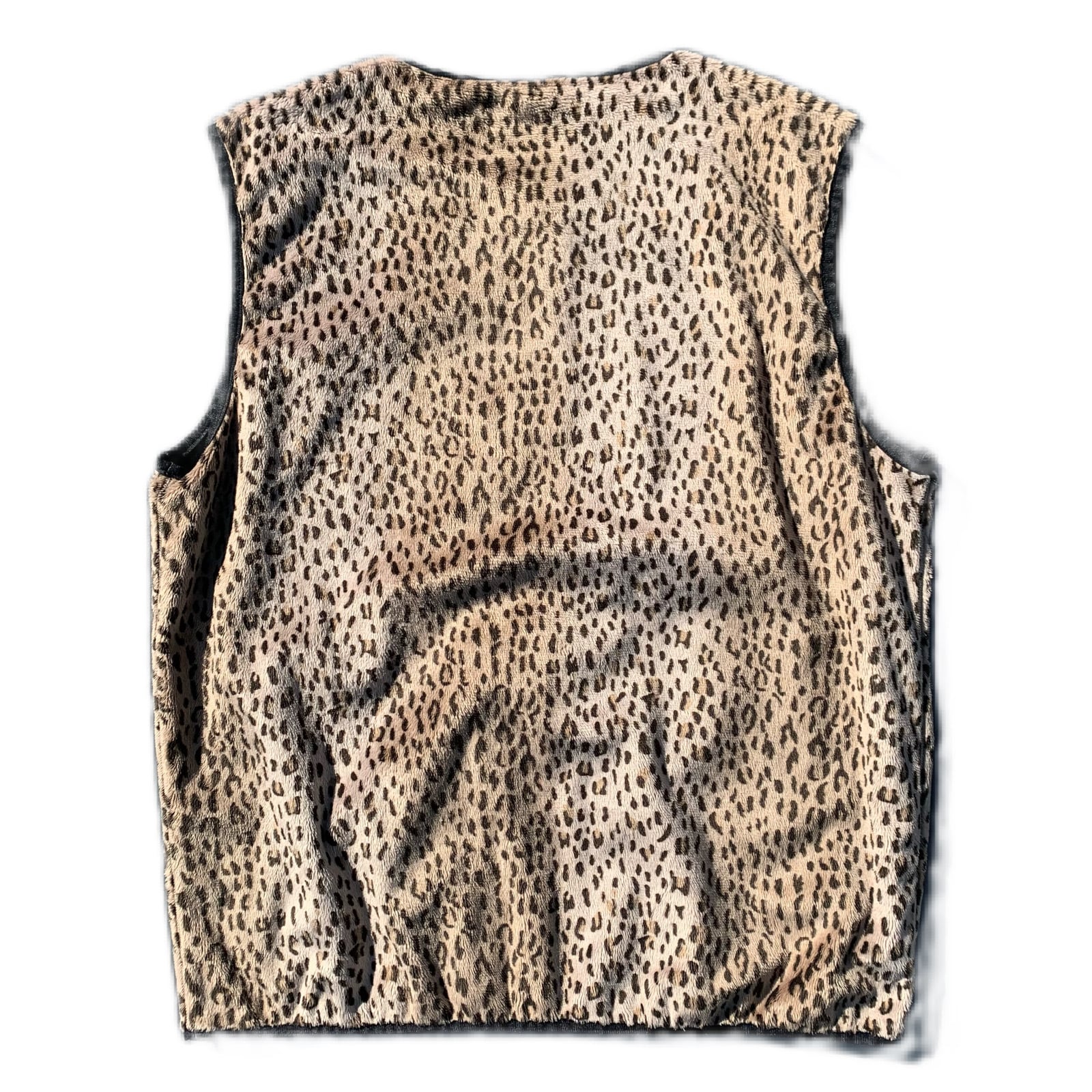 Needles W.U. Piping Vest Leopard | brandselect