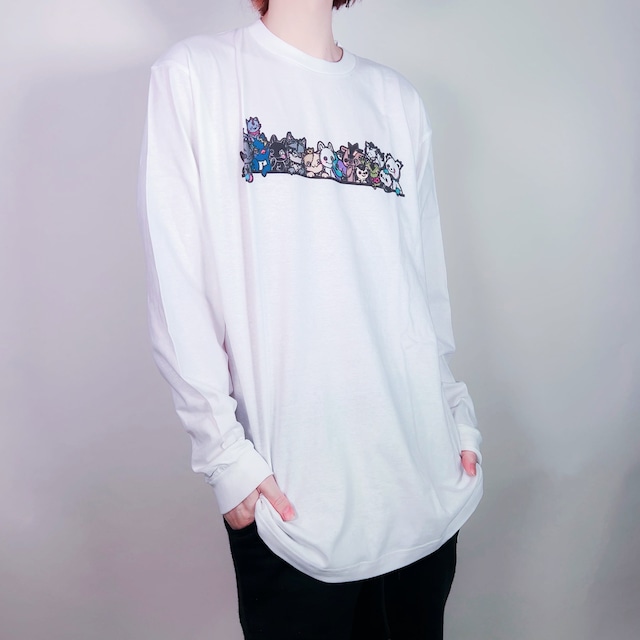 WHITE COTTON CUTSEW【ALL CHARACTER】