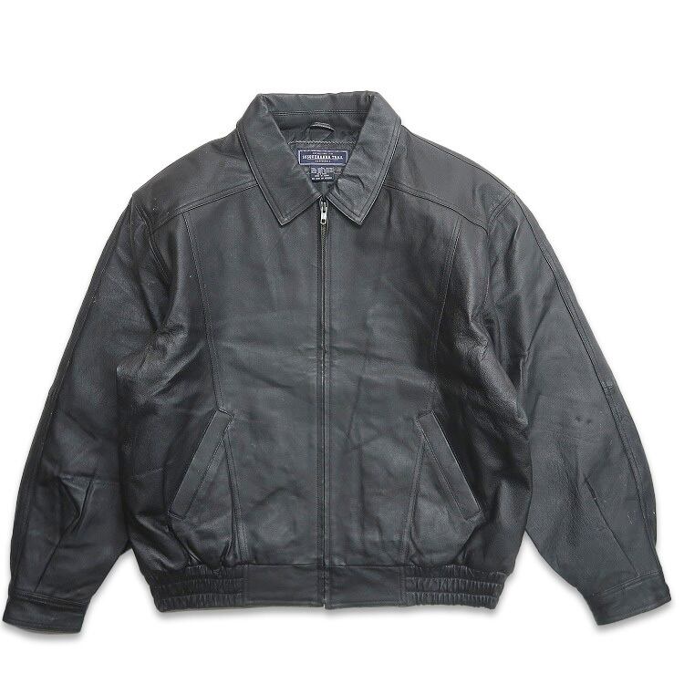 古着　レザージャケット Backers 1stタイプ フェイクレザージャケット – 古着屋Top of the Hill