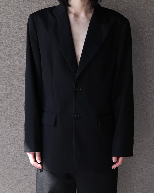 <Last one > theworldisyouroyster 25ss/wool HALF-PEAK Blazer