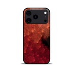 秋宝 - 和風 角丸型 強化ガラスiPhoneケース